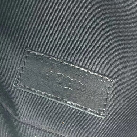 LOUIS VUITTON NIGO Monogram-Stripe MonogramEclipse Modular Sling Belt Bag - Picture 9 of 16